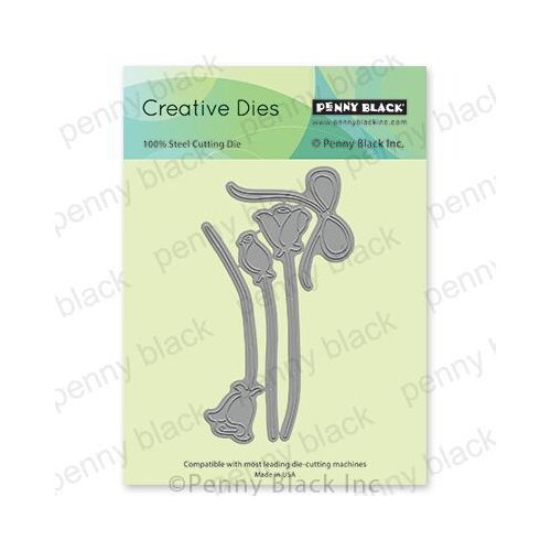 Metal cutting dies Tulip flower cut die mold decoration Scrapbook paper craft knife mould blade punch stencils die