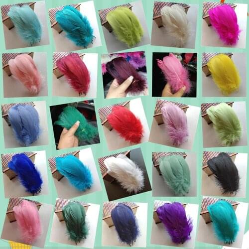 Wholesale 20pcs Beautiful Goose Feathers 12-20cm/5-8 inches For Craft Making Clothing Shoes Decoration