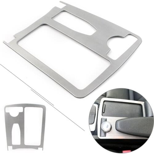 Car ABS Armrest Cup Holder Panel Cover For 2008 2009 2010 2011 2012 2013 Mercedes Benz W204 C-Class C180 C200