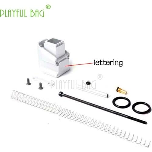 Outdoor sports P1 magazine expansion base bottom cover clip expansion base CNC water bullet gun toy modification part pd73