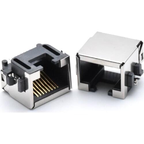 20PCS SMT RJ45 8P8C female Laptop network socket high 8.6MM