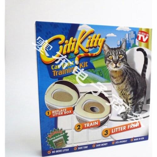 TV product Cat Toilet training pet Cat MATS Cat Toilet Toilet Trainer Toilet Toilet supplies animal cat pet supplies supplies