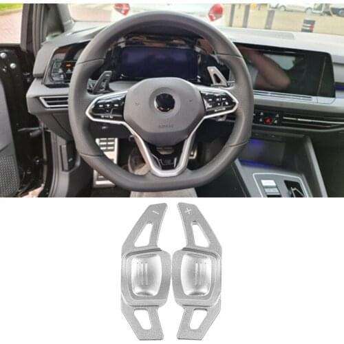 Car Steering Wheel Paddle Shift Paddle Shifter Extender Car Accessories for Golf 8 MK8 2020 2021