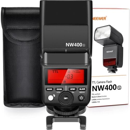 Neewer 2.4G HSS 1/8000s TTL GN36 Wireless Master Slave Flash Speedlite for Sony a9 a7III a7RIII a7II a7RII a7SII a7 a7R a7S