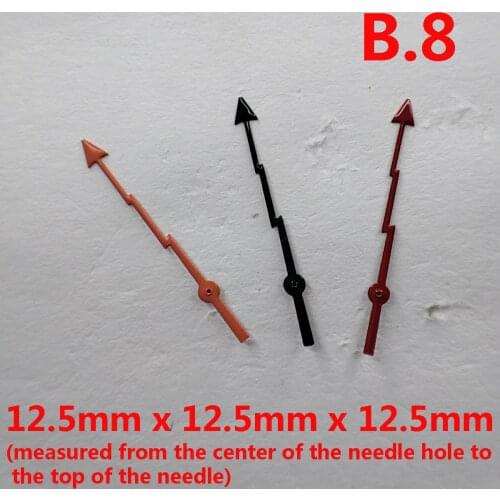 Watch pointer watch parts miyota 8215 orange black red pointer suitable for miyota 8215 movement