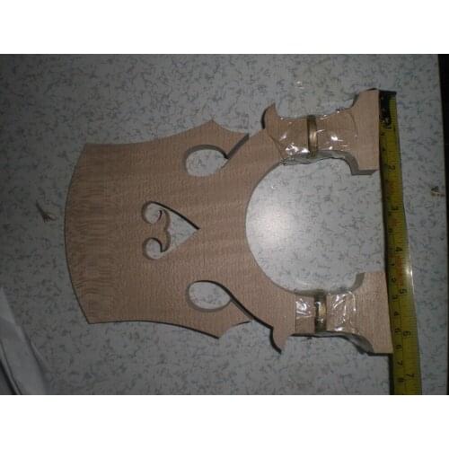 1 pc 4/4 size fine maple adjustable double Bass Bridge belgian style