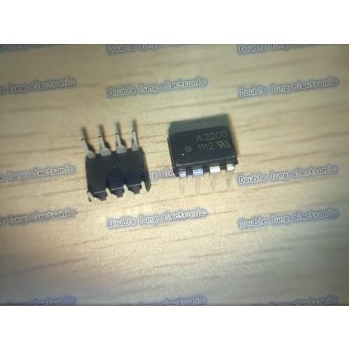 10PCS/LOT New original HCPL-2200 A 2200 DIP8 3.75KV Low Input Current Logic Gate Optocouplers
