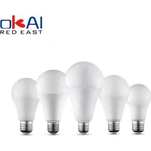 10pcs Warm White LED Bulb Lamps E27 Light Bulb Real Power 12W 9W 7W 3W Lampada Living Room LED Bombilla for Home Decoration