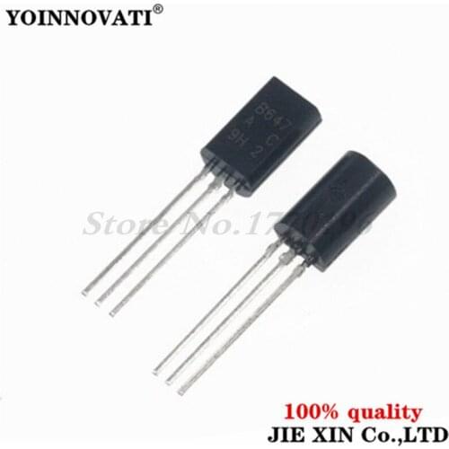 100pcs 2SB647AC 2SB647A 2SB647 TO-92L