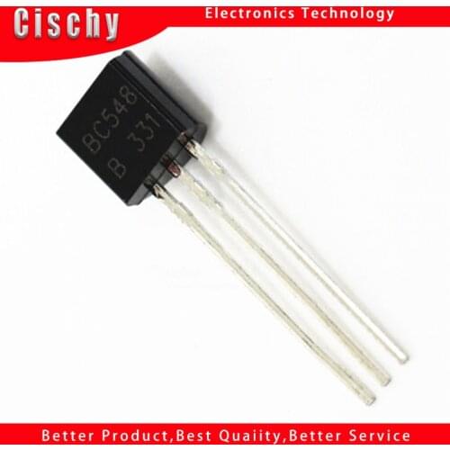 100PCS BC548B TO-92 BC548 TO92 548B new triode transistor