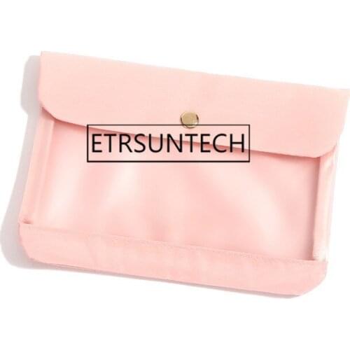 100pcs Mask Storage Bag Universal Dustproof Travel Carrying Mask Bag Portable Makeup Organizer Handbag for Storing Cards