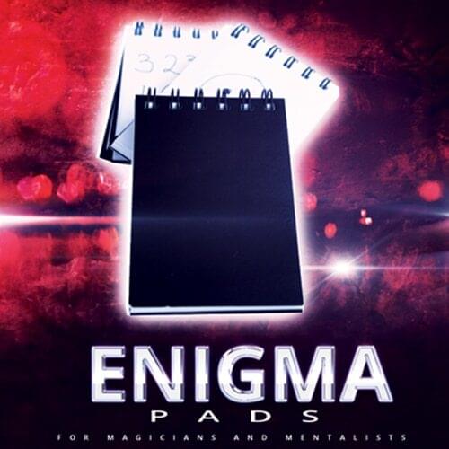 Enigma Pad (3 pack Gimmick) by Paul Romhany - Mind Magic Tricks Close up Magia Illusions Prophecy Card Magic Toys Joke Magician
