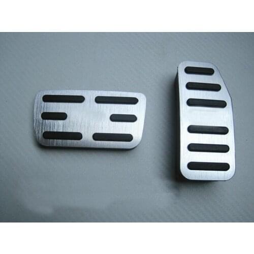 DEE Car Accessories For Honda VEZEL 2015 AT Fuel Brake Foot Rest Pedal Plate,Accelerator Brake Pad Pedal pads styling Sticker