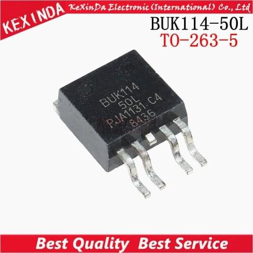 Free Shipping 10pcs/lot BUK114-50L BUK114-50 BUK114 50L TO-263-5 new and original