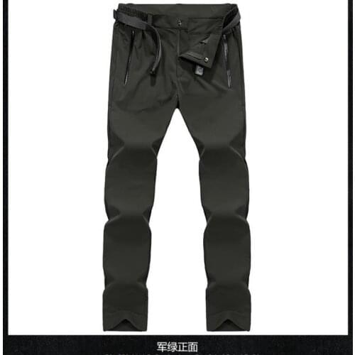 Men Long Pants Thin New Summer Militar Cargo Waterproof Comfortable Male Sports Climbing Hiking Riding Breathable Trousers
