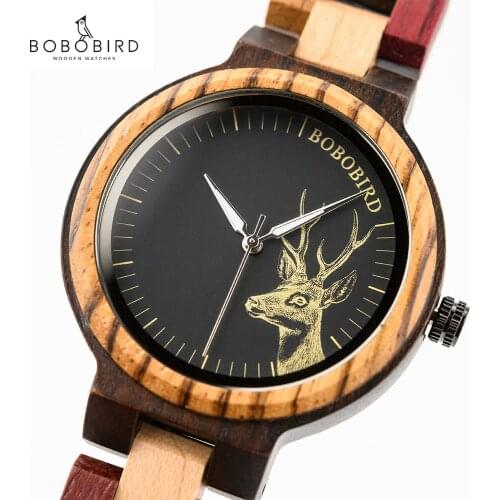 Bobo Bird Quartz Watch For Man 2020 Handmade Wrist Watches Female 2020 Luxury Ladies Couple Watch Relogio Masculino Timepieces