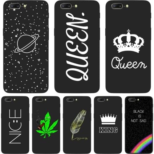 Black Star Phone Cases For One Plus 3 3T 5 5T 6 6T 7 7 Pro Case Silicone Soft TPU Back Cover For OnePlus 3 3T 5 5T 6 6T 7 7 Pro