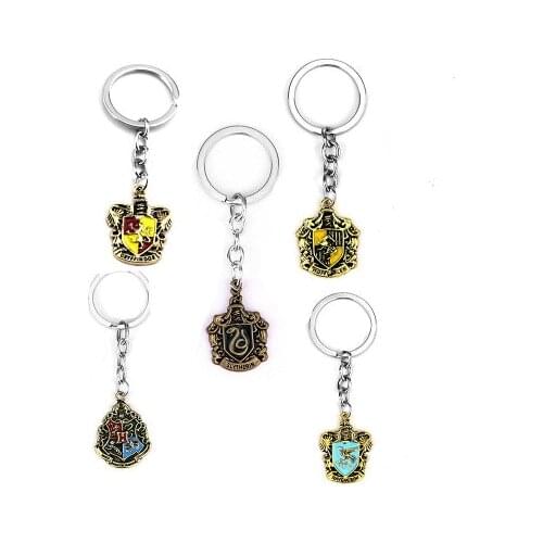 Harri Europe And America New Style Potter Hogwarrts Magic School Keychain Films And Television Products Accessories