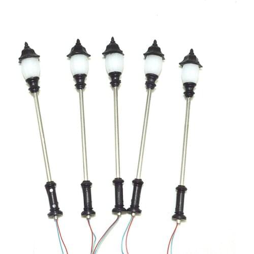 20pcs model architecture garden lights luminous toys scale miniature walkway lights for diorama garden scene making layout kits