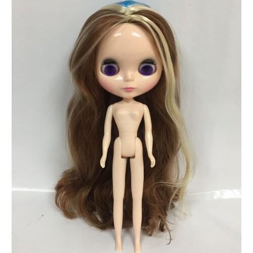 Multicolored Hair Nude Blyth Doll ,Factory doll Toy For Girls 44