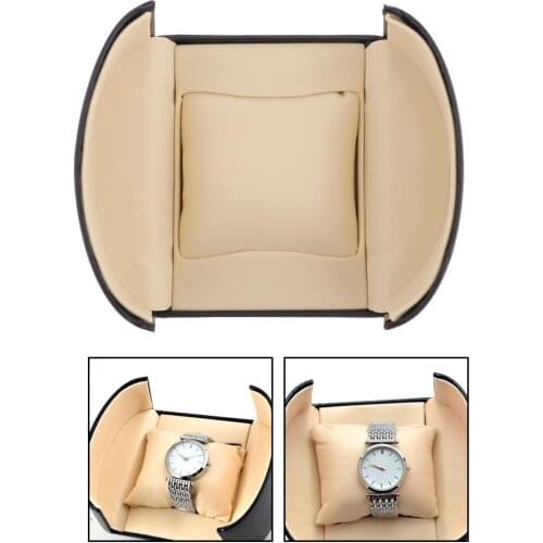 Men Single Smart Watch Storage Case Box Soft Interior Cushioned Organizer