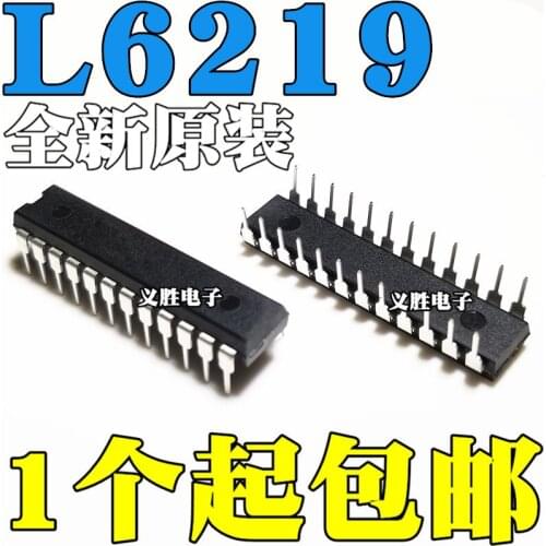 New and original L6219 DIP24 dual Stepper motor driver IC chip Dual stepper motor driver IC chip, motor drive IC