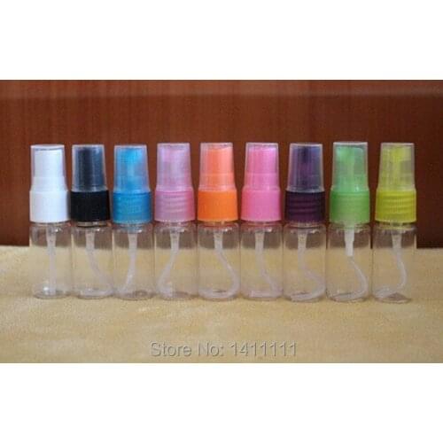 Transparent Plastic 10ml Travel liquid Fine mist Perfume Atomizer Refillable Spray Clear Empty Bottle 1000pcs/lot Wholesale