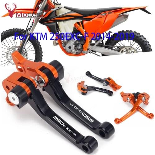 For 250EXC-F 250 EXC-F 2014-2016 2017 2018-2020 2021 Motorcycle DirtBike Dirt Pit Bike Motocross Pivot Brake Clutch Lever