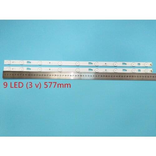 1 set= 2 tiles d32ts7202 32hr331m09a5 led backilght 32hr331m09a5 drive strip 1 pgs= 580mm 9led lamps
