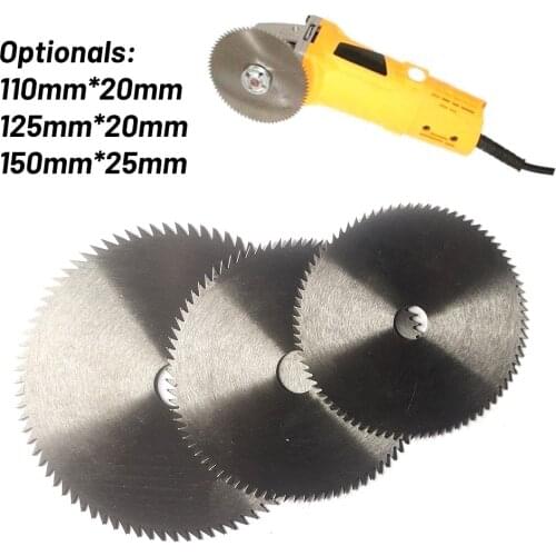 110/125/150mm Saw Blades Wood Plastic Metal Cutting Disc Woodworking Circular Saw Blade For Angle Grinder Power Rotary Tools