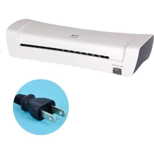 1XCB Professional Thermal Office Hot and Cold Laminator Machine Japan Plug/UK Plug/US Plug for A4 Document Photo Blister