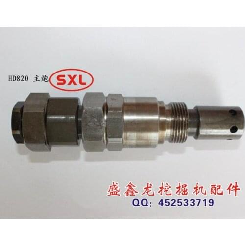 Excavator accessories, Kato, 820 HD820, rotary main gun, rotary motor gun, rotary pump, overflow valve