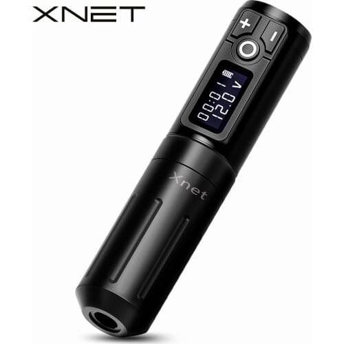 XNET Plus Wireless Tattoo Machine Pen Powerful Coreless Motor 2000mah Battery Pack Portable Professional Tattoo Equipment
