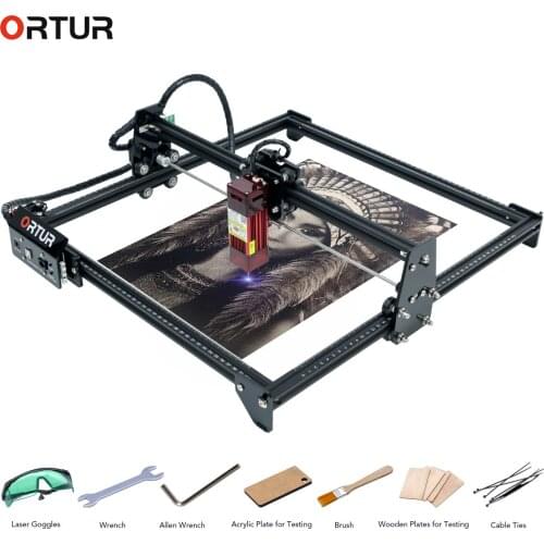 Fast Develivery ORTUR MASTER 2 32-bit Motherboard DIY Laser Engraving Machine Printer Logo Picture Laser Engraver Kit 7W 15W 20W