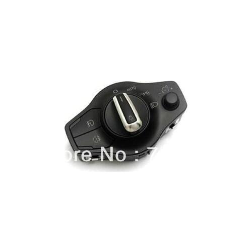 Chrome Euro Head Light Switch AUTO Version For Audi A4 B8 A5 Q5