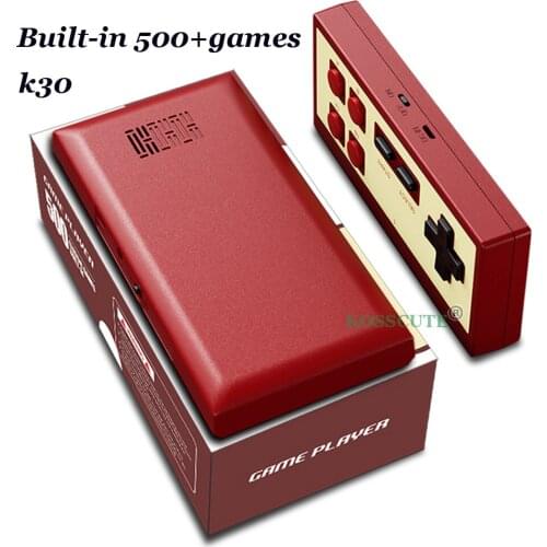 K30 Classic Video Game Console Built-in 500+ Games Mini Portable Retro Game Console 3.0 Inch Screen Gift For Kids