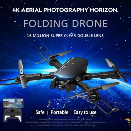 Selfie 4K/1080P Dual Camera Optical Flow Position WIFI FPV RC Drone 16 Mins RTF Flying Minion WIFI Rc Quadcopter VS SG906 XY4