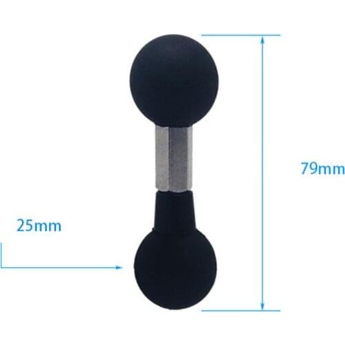 Motorcycle Motorbike BIke Bicycle Double 1' Rubber Ball Adapter