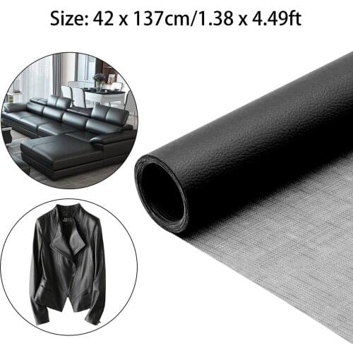 1 Roll Self Adhesive PU Sofa Leather Repair Tape Patch First Aid for Sofa Car Seat Furniture Jackets Handbag Jackets 42 x 137cm