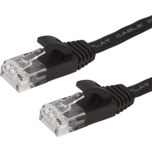 Ethernet Cable Cat6 Lan CAT 6 Flat UTP RJ45 Network Cable 0.5m 0.25m 15cm Patch Cord for Computer Router Laptop Network Cable