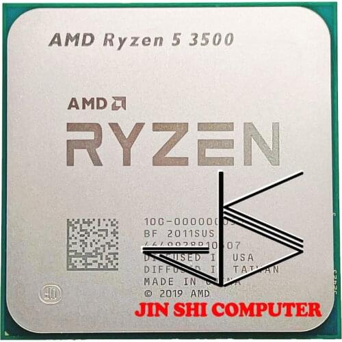 AMD Ryzen 5 3500 R5 3500 3.6 GHz Six-Core Six-Thread CPU Processor 7NM 65W L3=32M 100-000000050 Socket AM4