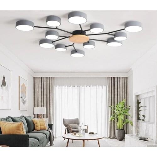 Modern living room LED lamp Nordic style bedroom LED ceiling hotel lamp villa room lamp restaurant lamp lighting wholesale lamps