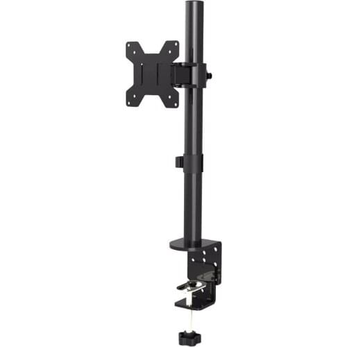 Suptek Fully Adjustable Single Arm LCD LED Monitor Stand Desk Mount Bracket for 13"-27" Screen Max VESA 100x100 MD6401