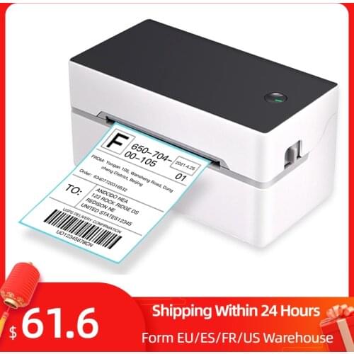 Aibecy HighSpeed Desktop Shipping Label Printer USB + BT Direct Thermal Printer Label Maker Sticker for Shipping Labels Printing
