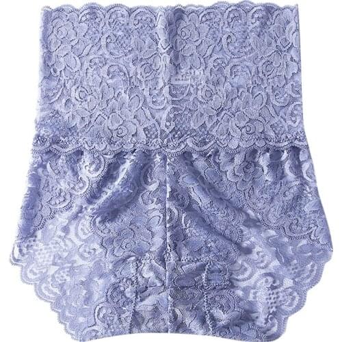 Women Panties Underwear Sexy High-Waist Lace Knickers Pure Cotton Underpants Panties Intimates Underwear Seamless Lingerie
