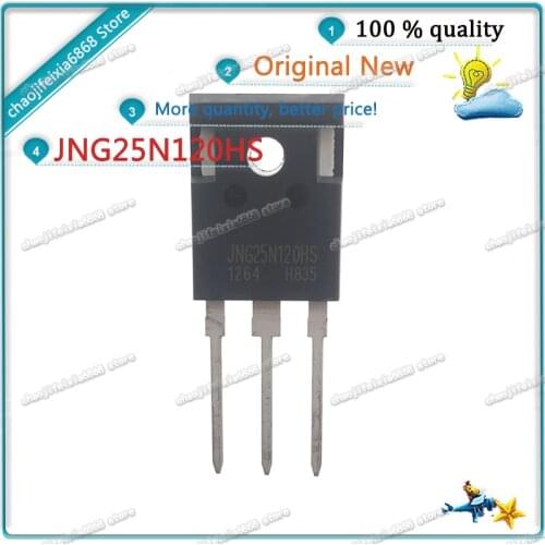 10pcs-50pcs/lot! JNG25N120HS JNG25N120 TO-247 25A 1200V TO247 IGBT single tube NEW ORIGINAL