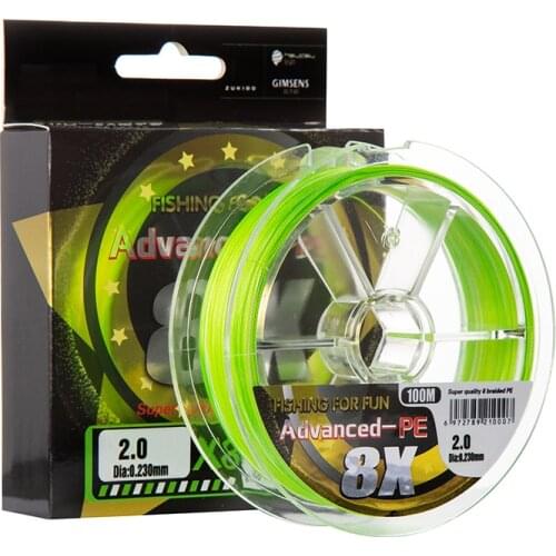 100M Pe Fishing Line Japanese YGK-X8 Packing Original Line Super Smooth Long-range Dedicated All Size 0.2 To 2.0 Fishing Line