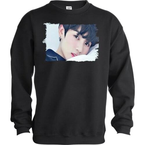 MERCHANDMANIA black sweatshirt BTS JUNG MONO MAP OF THE SOUL Mens tracksuit streetwear brand clothing women