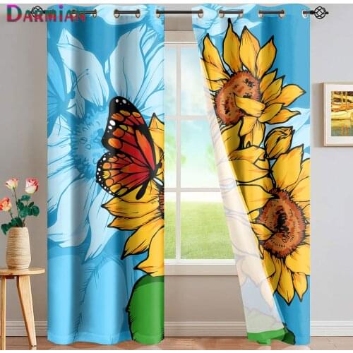 Darmian Curtains In The Bedroom On The Window