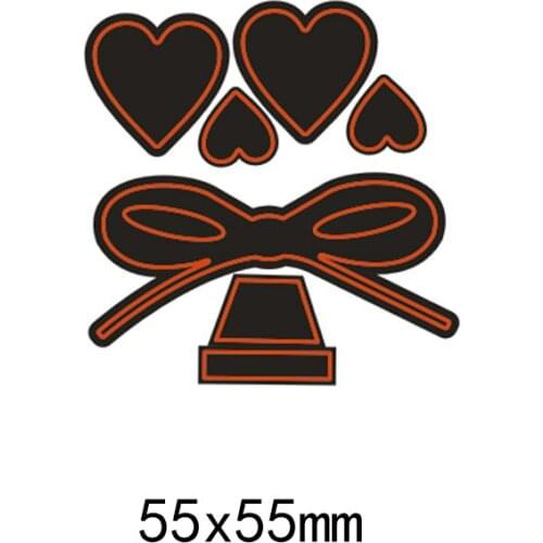 Cartoon Decor Cutting Dies Metal for DIY Album Gift Box Scrapbooking Embossing Paper Cut Creative Paper Stamps Dies 5.5*5.5cm